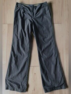 Straight-Leg Women's Pants in Dark Gray